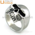Wholesale new style top quality cheap stainless steel skull rings jewelry
